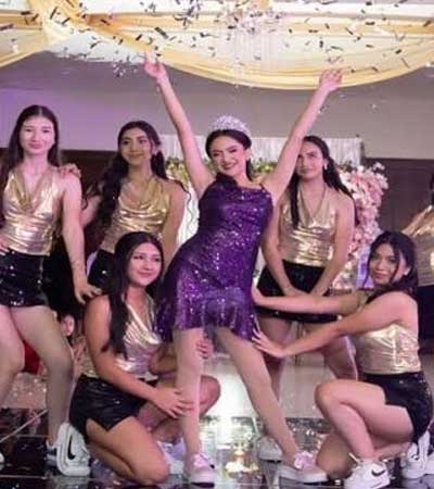 Quinceanera fiesta baile sorpresa