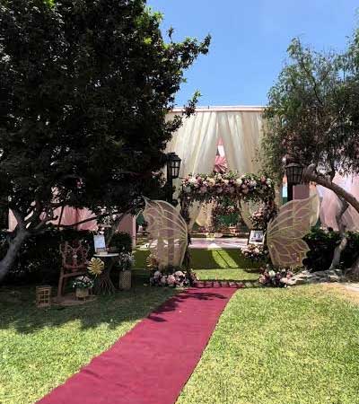Padrinos arreglo salon Quinceanera XV anos ceremonia de quince anos